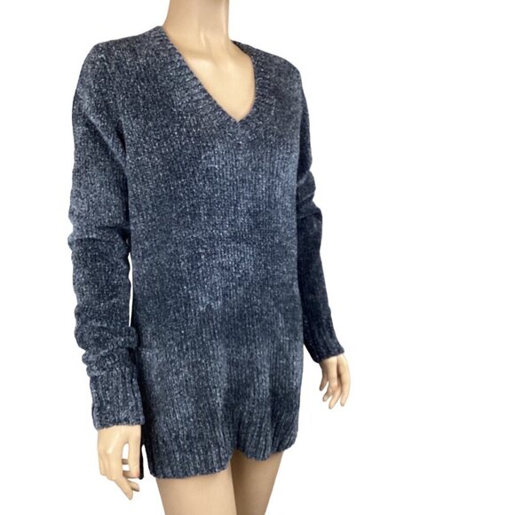 Orvis NWT Chenille Heathered V-Neck‎ Sweater Medium Cozy & Stylish - Picture 5 of 9